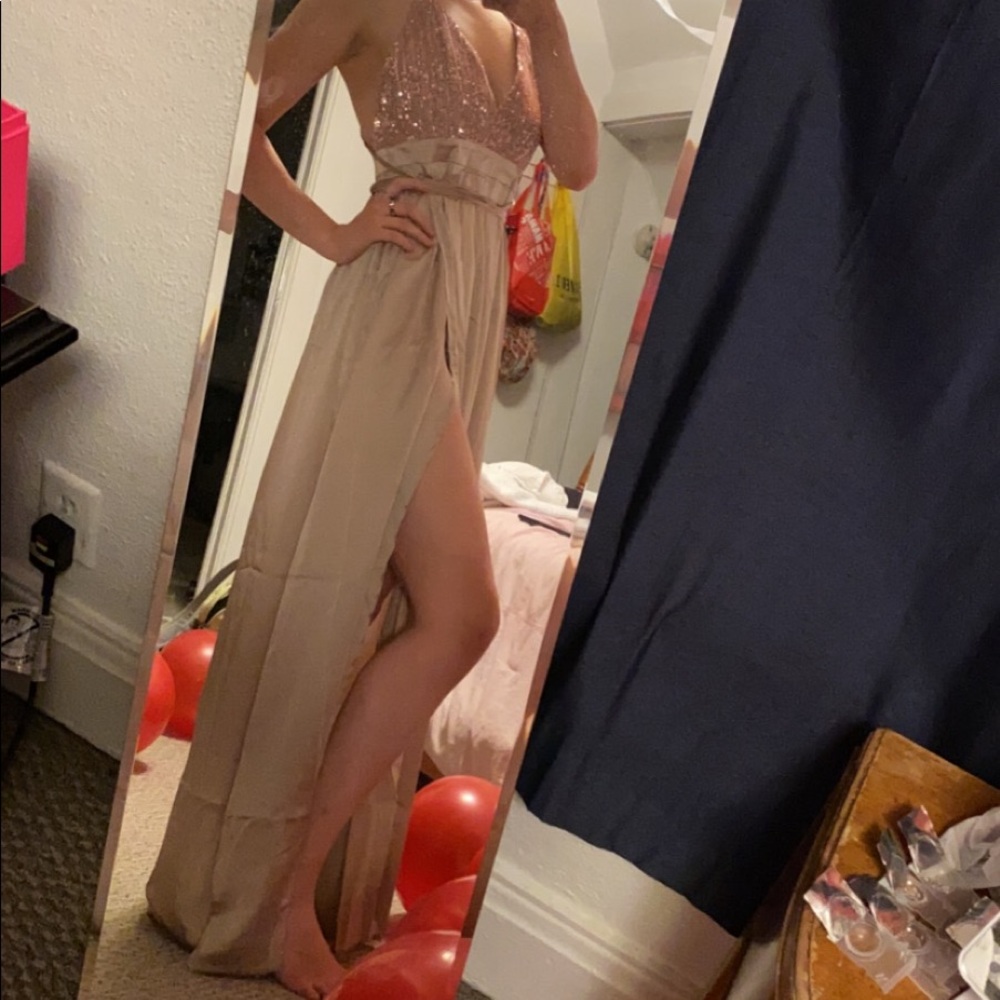 Pink dress
